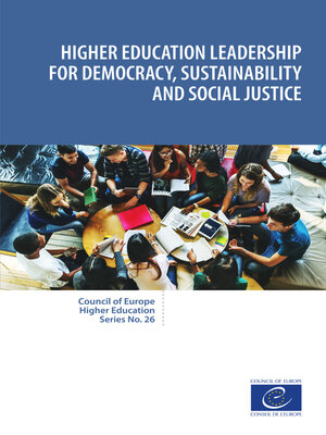 cover image of Higher education leadership for democracy, sustainability and social justice